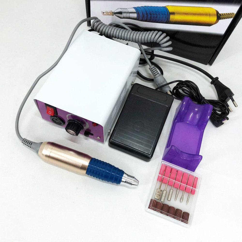 Апарат для домашнього манікюру, Портативний фрезер для манікюру, Портативний манікюрний апарат MO-39 Івано-Франківськ - фото 9