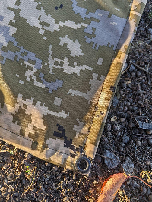 Тент антитепловізор, накидка анти тепловізор, екран захист від тепловізора піксель, анті-тепловізор Днепр - изображение 2