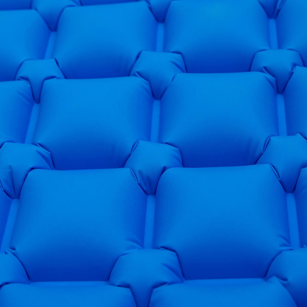 Надувний туристичний матрас для палатки 190х55 см, синій Київ - фото 1