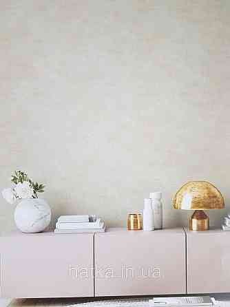 Шпалери вінілові на флізеліні A.S.Creation Sylvana 1.06x10 під штукатурку під бетон кремові бежеві 79139-5 Київ
