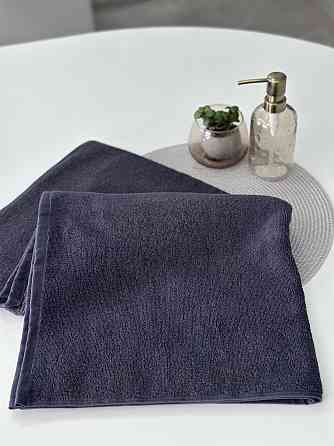 Рушник банний Ideal Textile махровий 70х140 см 450 г/м2 графіт Чернівці