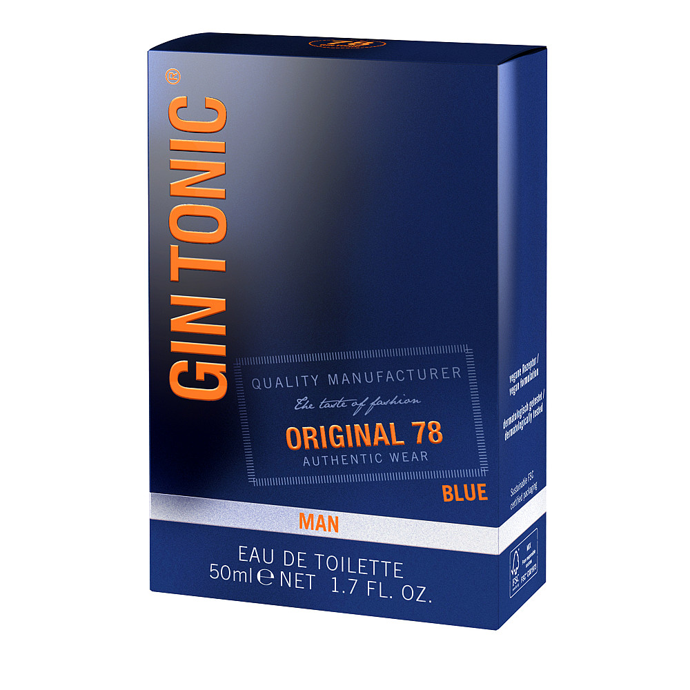 Туалетна вода для чоловіків Original 78 Blue Gin Tonic 50 мл Київ - фото 2