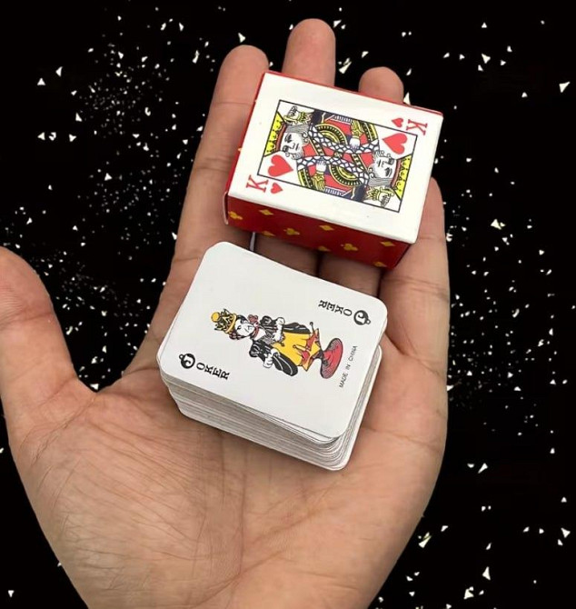 Міні набір гральних карт у коробці, 1 комплект Київ - фото 1