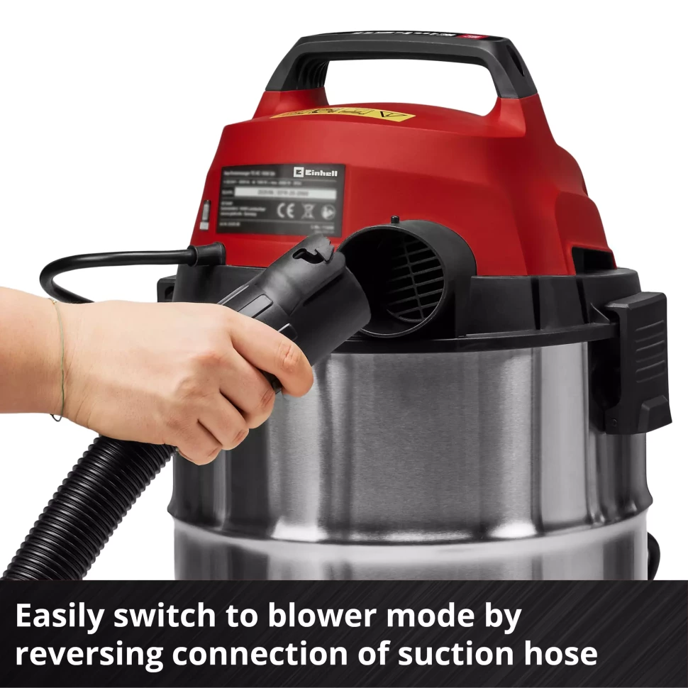 Мощный пылесос для влажной и сухой уборки Einhell TC-VC 3055 SA (2342250) Киев - изображение 7