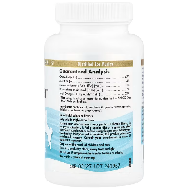 Омега-3 для собак Nordic Naturals Omega-3 Pet 90 капсул Київ - фото 2