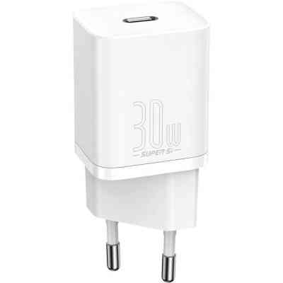 Зарядное устройство Baseus Super Si quick charger IC 30W white (CCSUP-J02) Винница