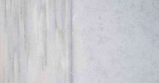 Шпалери вінілові на флізеліні Grandeco Amelia під венеціанську штукатурку структурні світло-блакитні Київ
