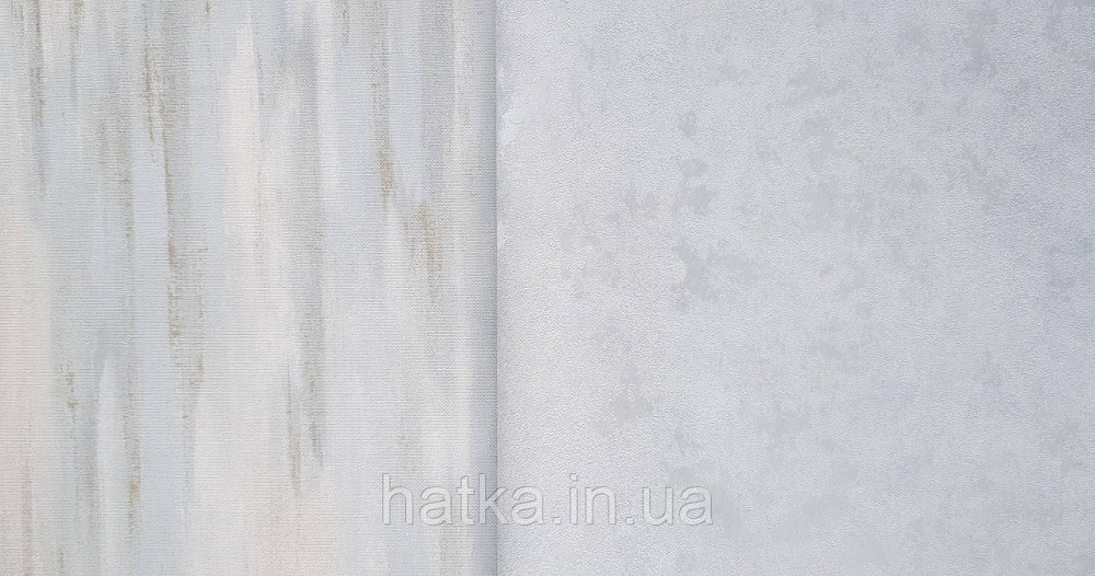 Шпалери вінілові на флізеліні Grandeco Amelia під венеціанську штукатурку структурні світло-блакитні Київ - фото 5