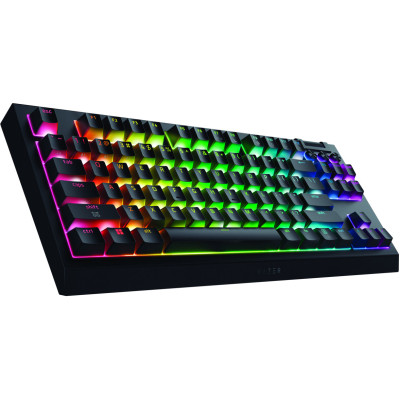 Клавіатура Razer BlackWidow V4 Low-Profile TKL Wireless/Bluetooth/USB Yellow switch UA Black (RZ03-05450100-R3M1) Вінниця - фото 5