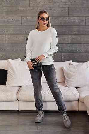 Модний велюровий костюм двійка "Dolche" | Батал | Розпродаж моделі Київ