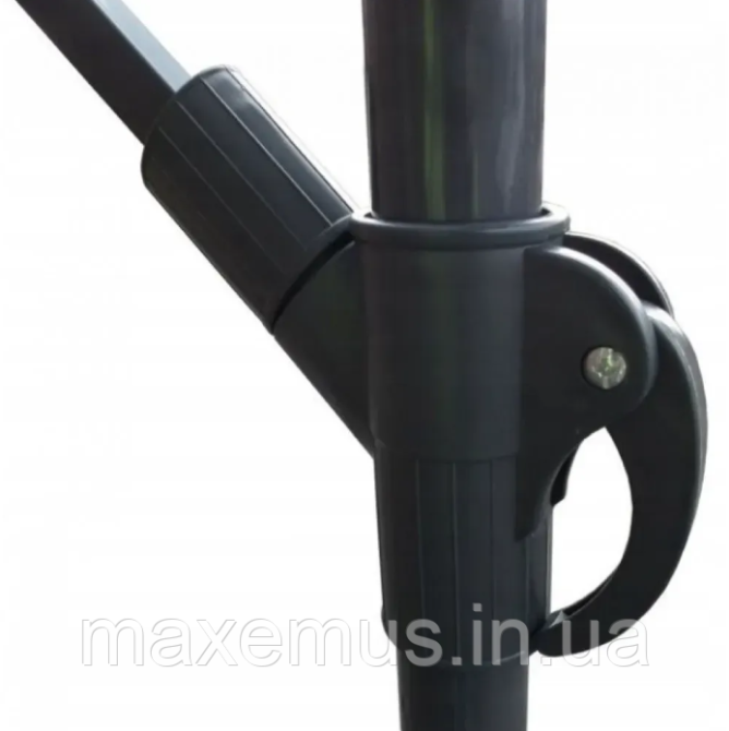 Садовая зонт Bonro B7218 Green 3 м зеленый с наклоном 6 спиц зеленая Мостиска - изображение 12