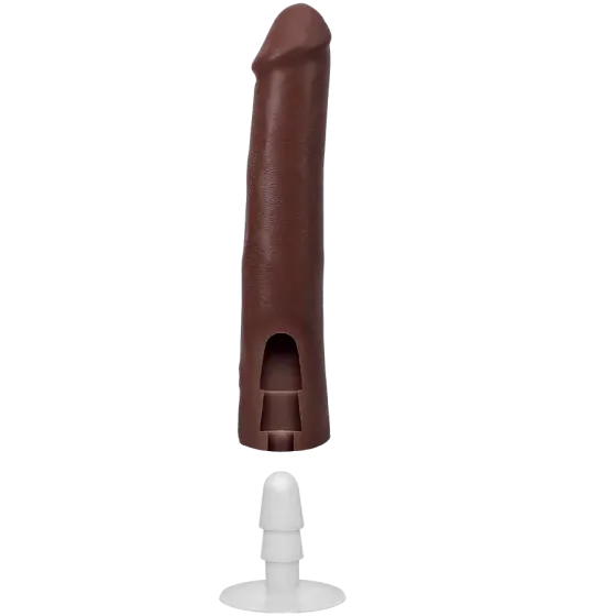 Фалоімітатор Doc Johnson The Realistic Cock ULTRASKYN - 9 Inch Chocolate Львів