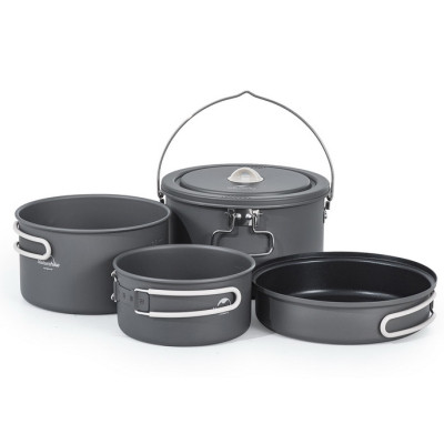 Набір туристичного посуду Naturehike CNH22CJ002 (6927595799406) Вінниця - фото 1