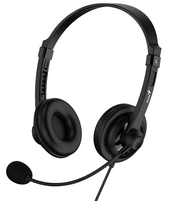 Гарнітура Genius HS-230U USB-C Black (7095641) Київ - фото 1