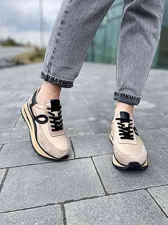 Phany Кросівки жіночі PHANY P0409147 капучіно (весна-осінь, шкіра+замша натуральна) (5003) Коломия