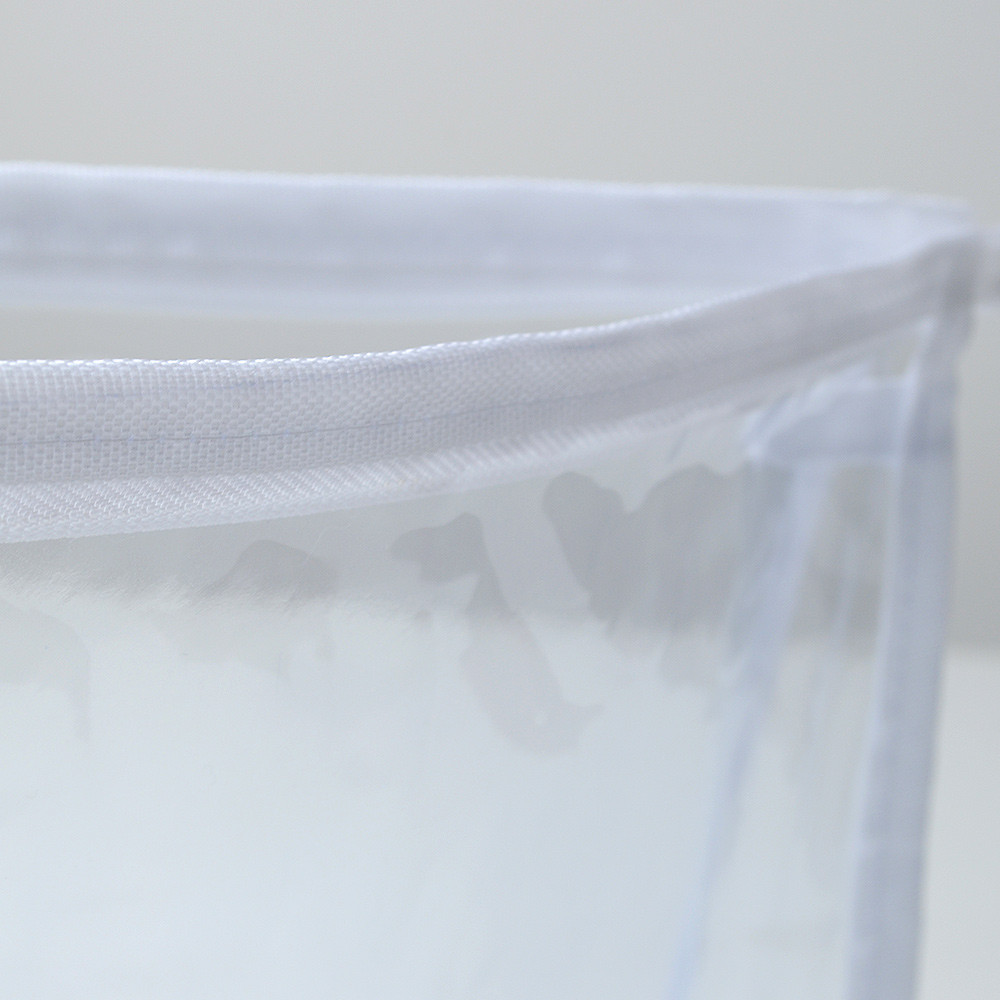 Силиконовый органайзер для косметики 23x18x5 см (Белый) Сумы - изображение 4