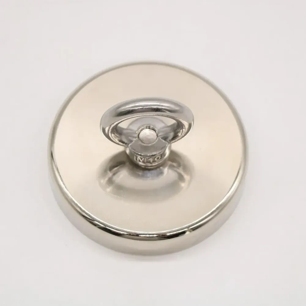 Неодимовий магніт 90мм - 350кг у корпусі із зовнішнім кільцем / Пошуковий магніт / Магніт Київ - фото 9