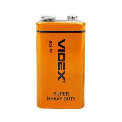 Батарейка Крона VIDEX CR-9V 6F22 9В соляна, батарея для мультиметра, сигналізації, іграшок Київ