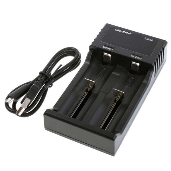 Зарядний пристрій LiitoKala Lii-S2, 2x(Lion/LiFePO4/NiMH/NiCd), Auto Polarity, Display (Lii-S2) Київ - фото 6