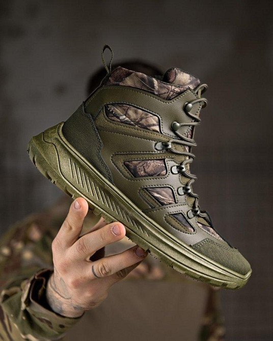 Міські мілітарі черевики DEMER олива ПП7866 Одеса - фото 6