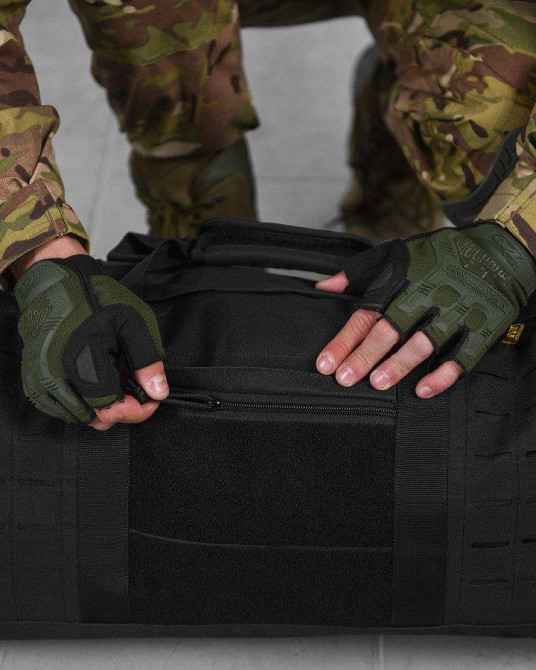 Дорожная сумка\баул silver knight  black ВТ1020 Одесса - изображение 5