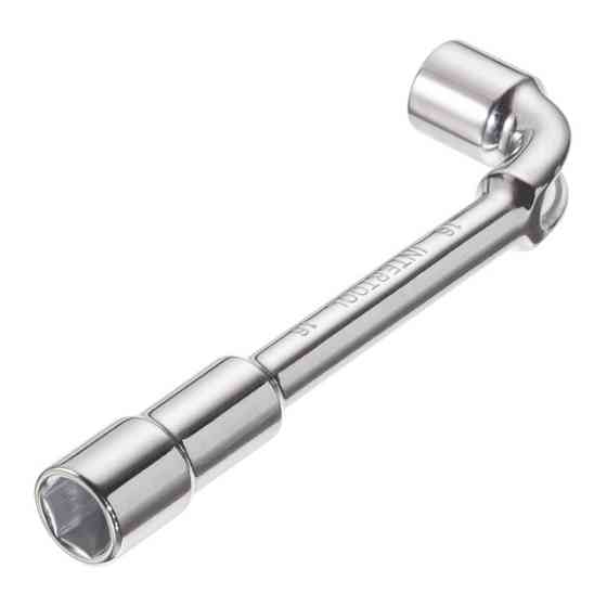 Ключ торцевой с отверстием, L-образный, 16 мм INTERTOOL HT-1616 Киев