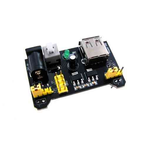Питательный модуль MB102 3.3/5 В для макетных плат Arduino для подачи стабилизированного напряжения Киев