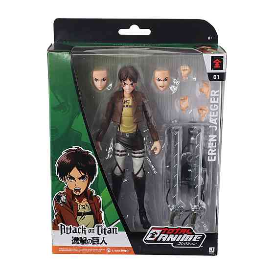 Ігрова фігурка Total Anime W1 - Ерен (з аксес.) Дніпро