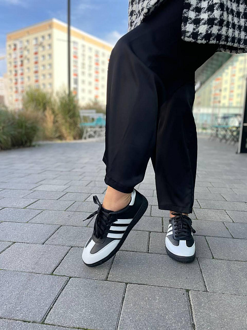 Roberto Netti Кеди жіночі Roberto Netti біло/чорні натуральна шкіра низький хід розмір 37-41 (5 Київ - фото 6