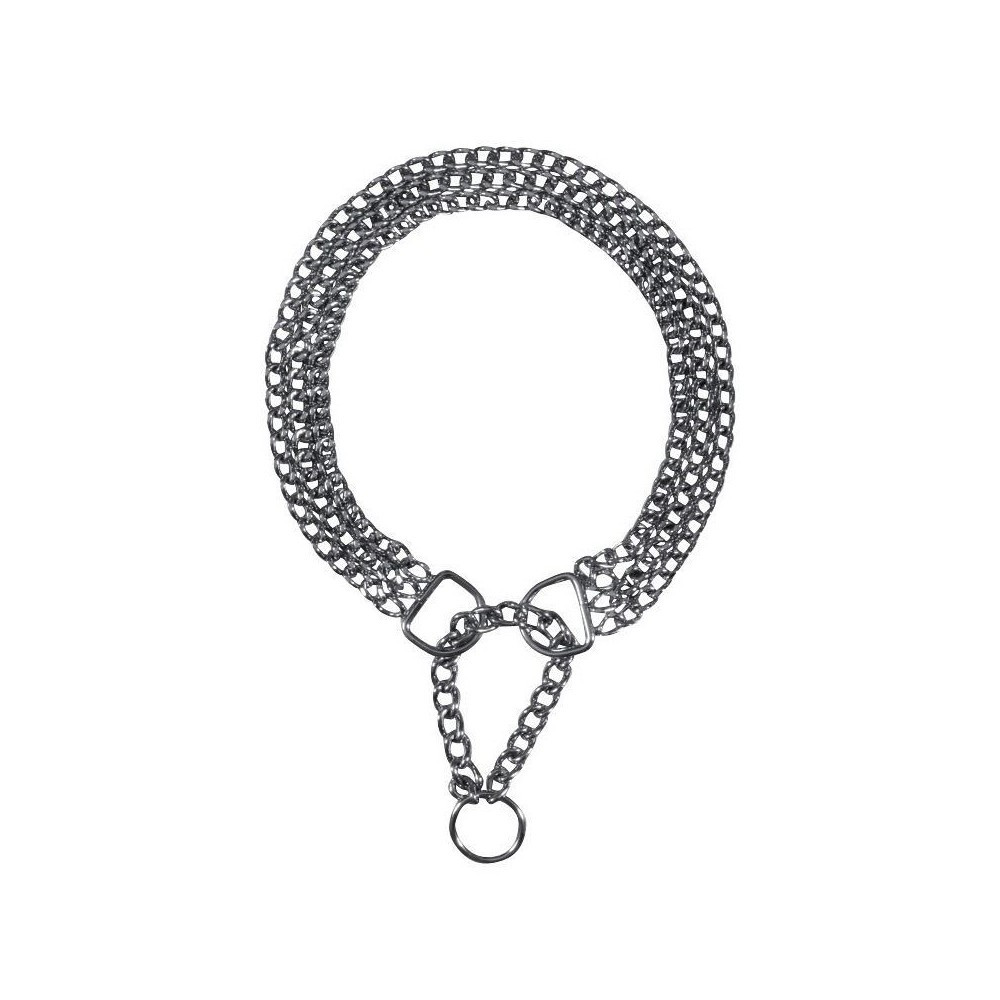 Нашийник-зашморг Trixie для собак потрійний хромований розмір XL 65 см/2,5 мм Київ - фото 6