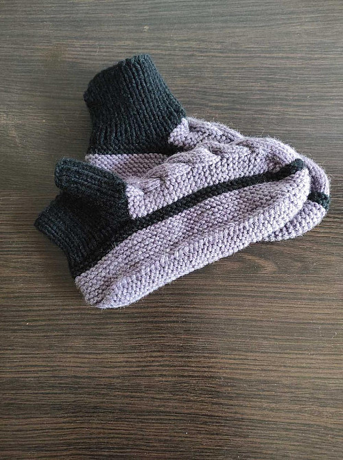 Тапочки-носки теплые вязаные (ручная работа)  топ Киев - изображение 1