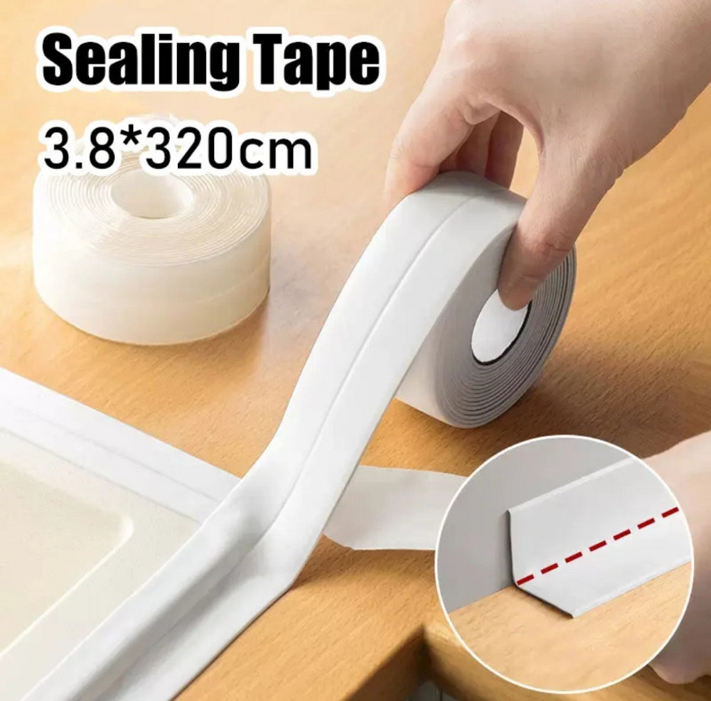 Водонепроницаемая клейкая лента длинна 3.2 м а ширина 3.8 см белый Киев - изображение 8