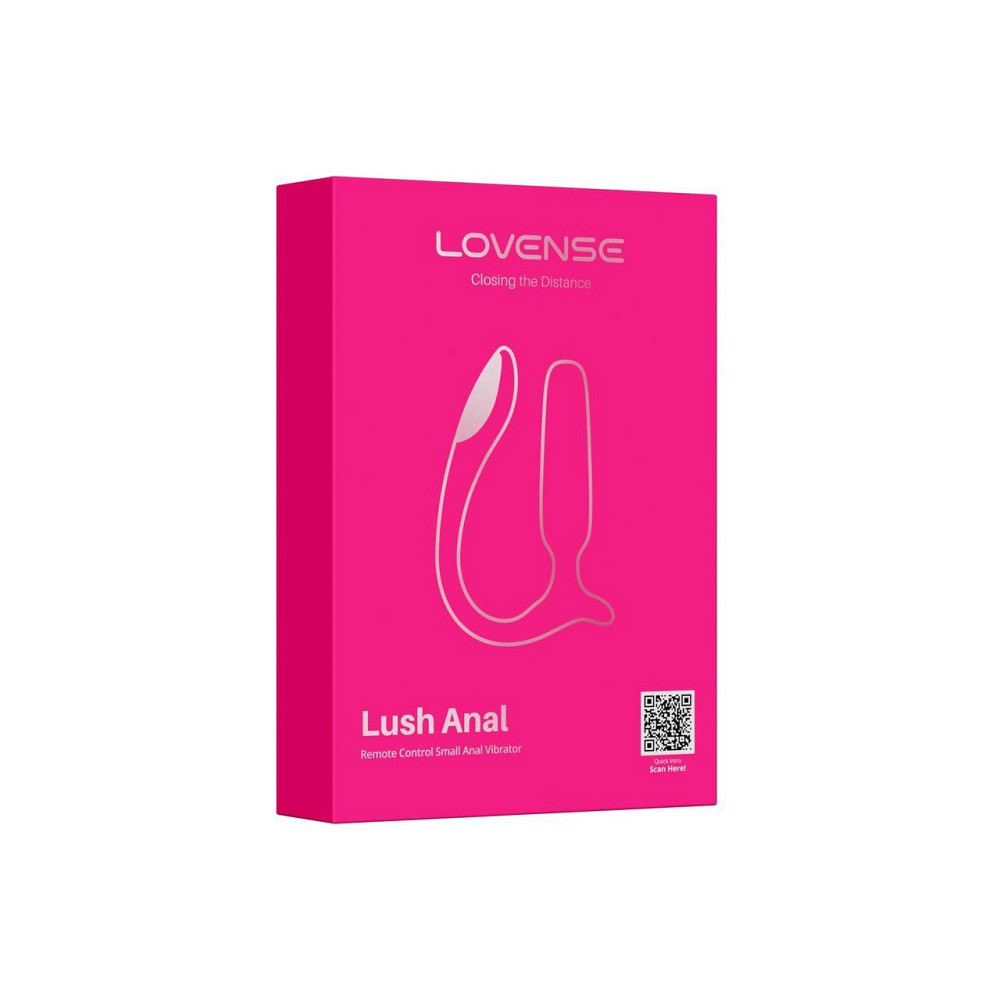 Анальна смарт-вібропробка Lovense Lush Anal, дуже потужна, LED-підсвічування Sex Aura Київ - фото 7