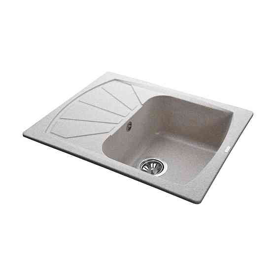 Гранитная мойка Globus Lux TANA миндаль 610х500мм-А0008 (000022407) Киев