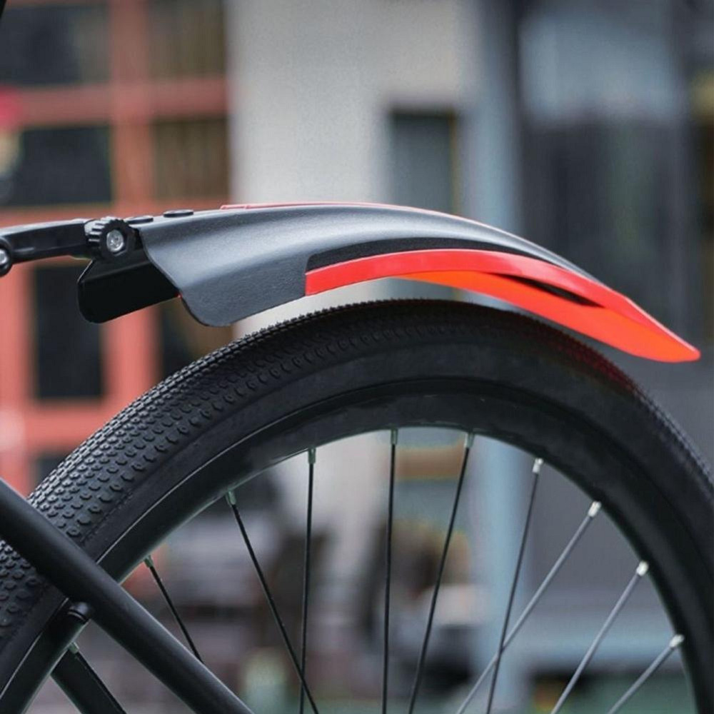 Комплект червоних брызговиків для велосипедних крил Київ - фото 5