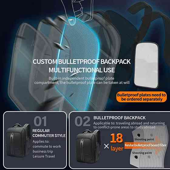 Рюкзак міський повсякденний Tigernu T-B9600 15.6" Grey T-B9600GR Одеса