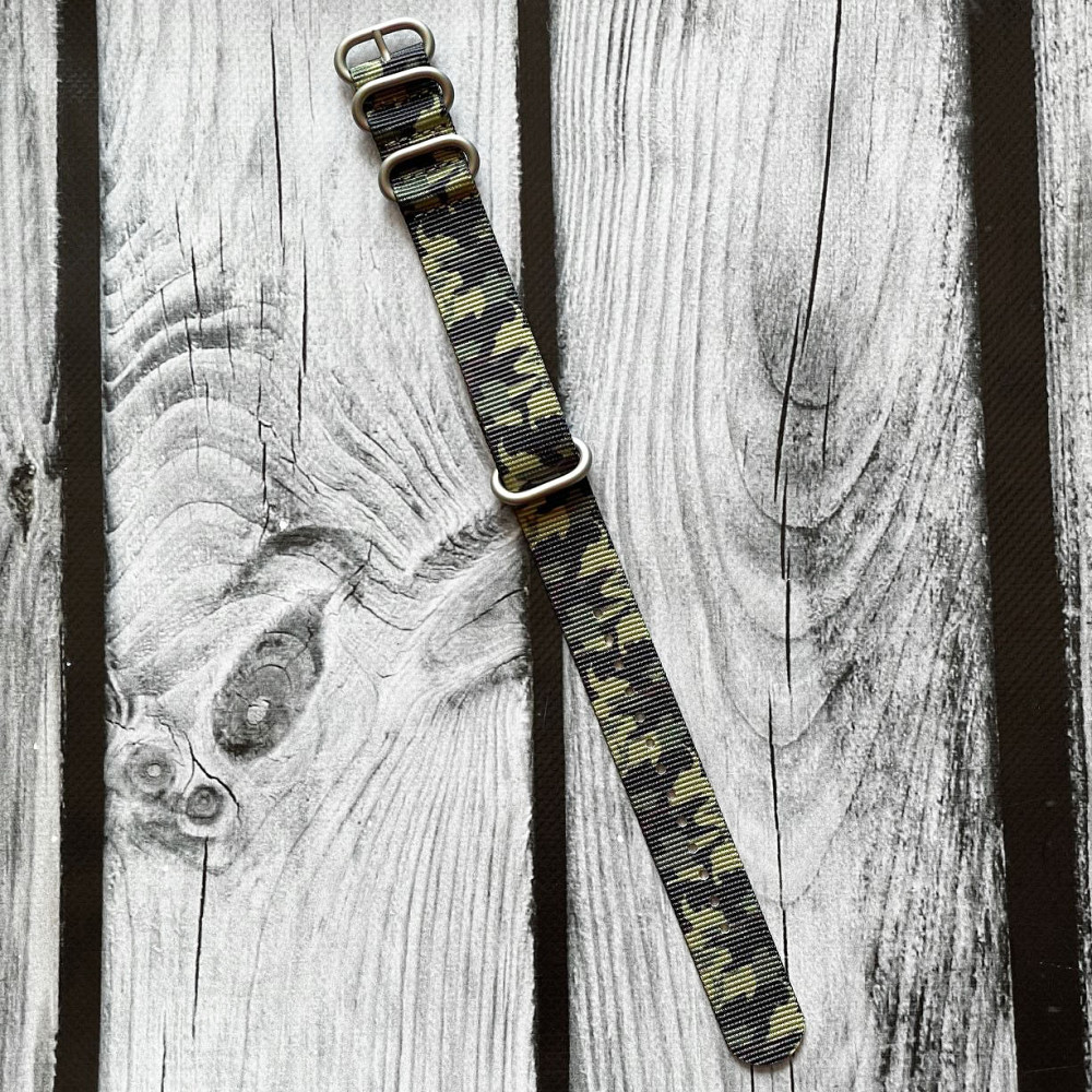 Ремінець Nato Camo A Tacs 20 мм SBR Київ - фото 2