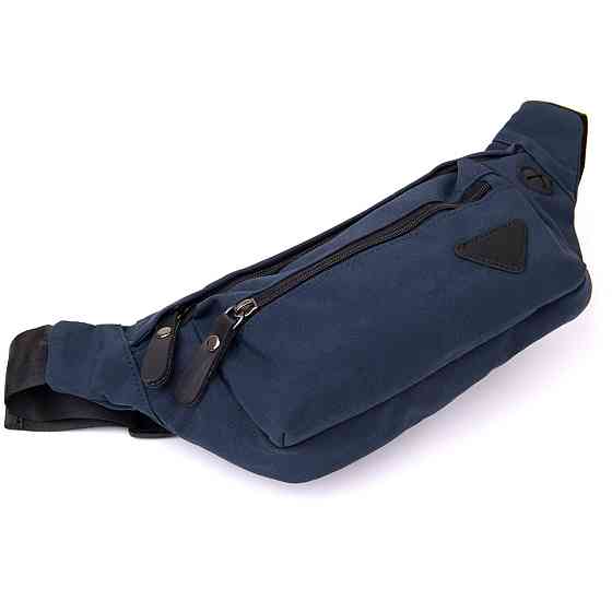 Бананка нейлон Vintage 20637 Темно-синяя Киев