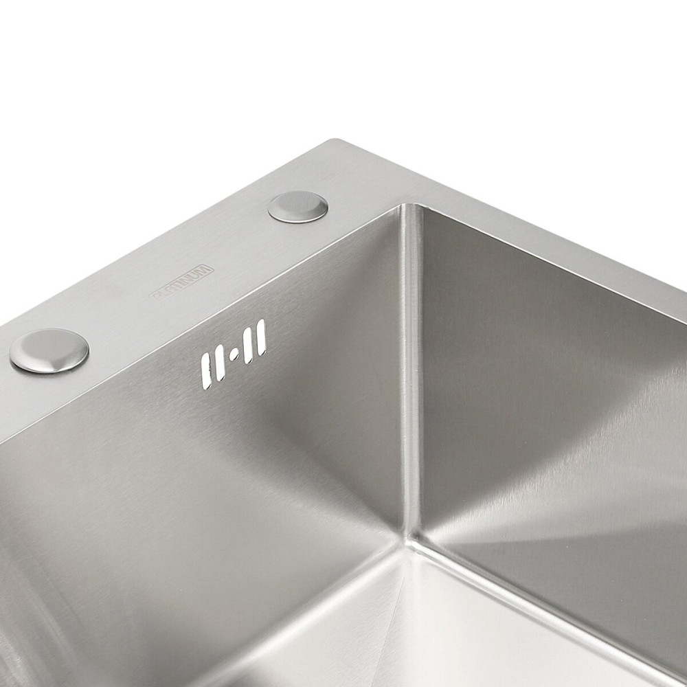 VALESO Кухонна мийка VALESO Handmade 600х450х220 (товщина 3,0/1,5 мм + дозатор в комплекті) Киев - изображение 6