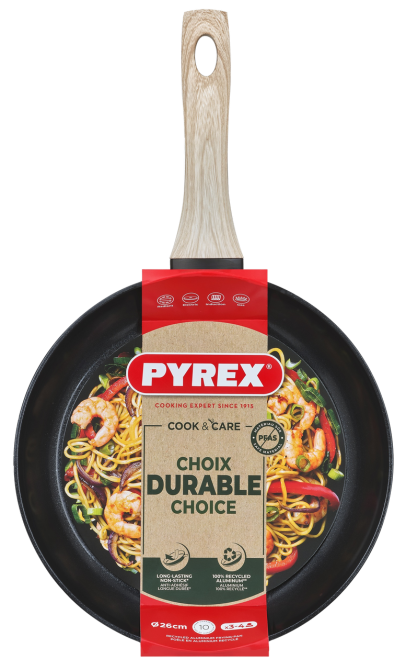 Сковорода Pyrex Cook&Care 26 см, класична (7120906) Київ - фото 7