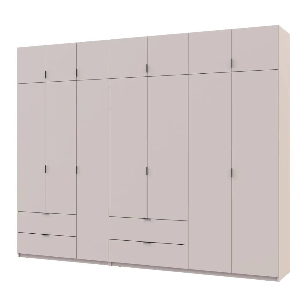 Шафа для одягу Doros Лукас Кашемір 3+4 ДСП 300х50х240 DRS-011718 (42005132) Львів - фото 1