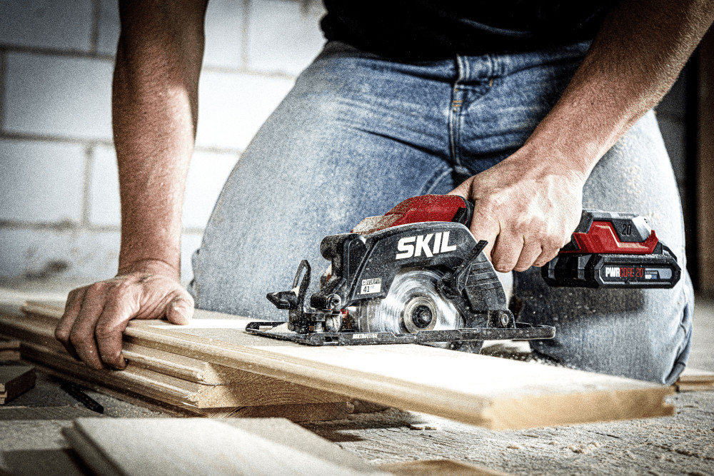 Пила циркулярная бесщеточная аккумуляторная, SKIL 3540 CA Compact + аккумулятор 4,0 Ah + зарядное устройство SW1E3540CA+BC1E3111AA Одесса - изображение 2