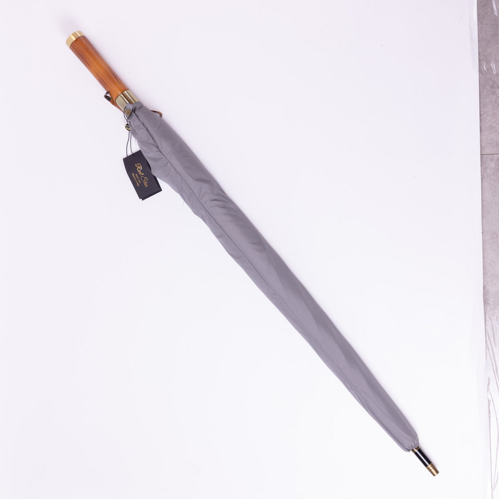 Полуавтоматический зонт-трость серый 124 см Киев - изображение 9