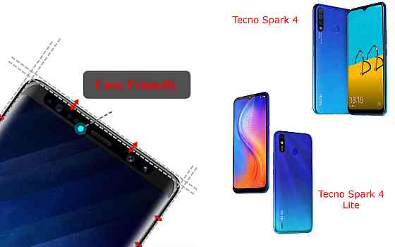 Захисне скло HyperGlass Pro для Tecno Spark 4 (KC2), Spark 4 Lite (BB4k) – максимальна чутливість та захист Київ