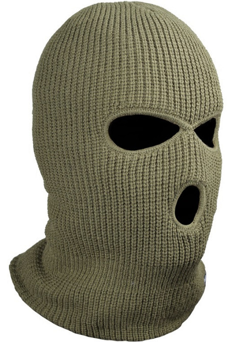 Универсальная Тактическая Балаклава зимняя с 3 отверстиями Mil-Tec от Sturm 