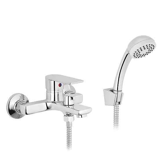 Смеситель для ванны Agua Merida - C060 с душевым гарнитуром Киев