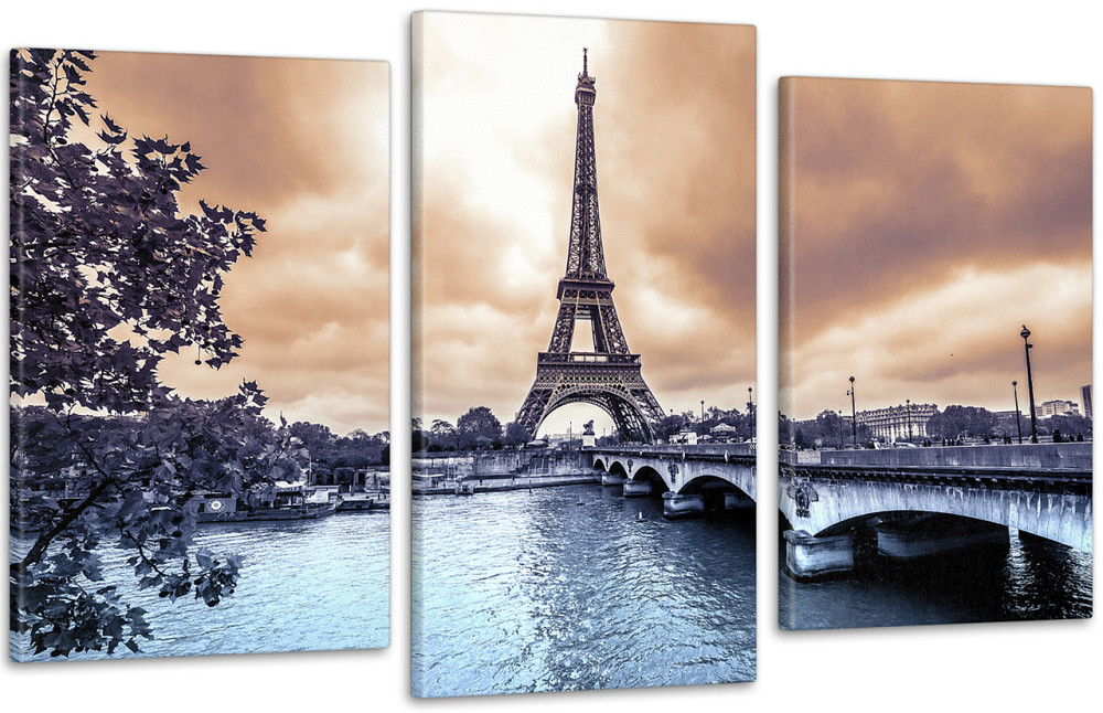 Модульная картина Париж Art-54_3 Киев - изображение 1