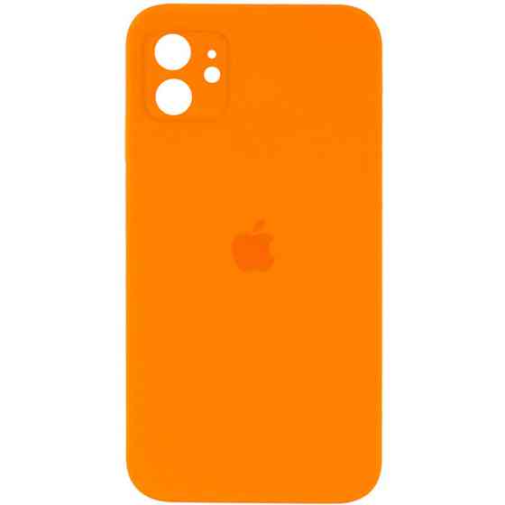 Чохол для смартфона Silicone Full Case AA Camera Protect for Apple iPhone 12 52,Orange Київ