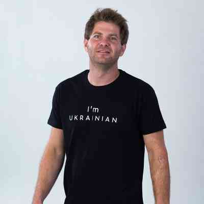 Футболка Sol's Imperial 190 I'am Ukrainian чорний S (11500309/138S) Вінниця