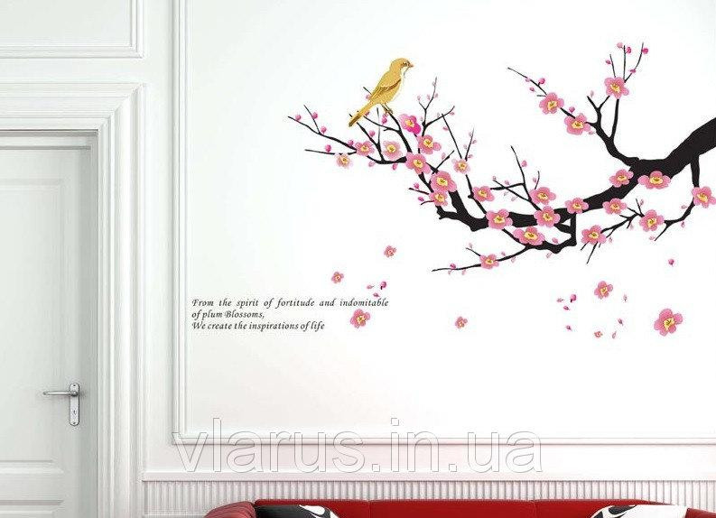 Наклейка декоративна Гілка квітучого дерева Київ - фото 6